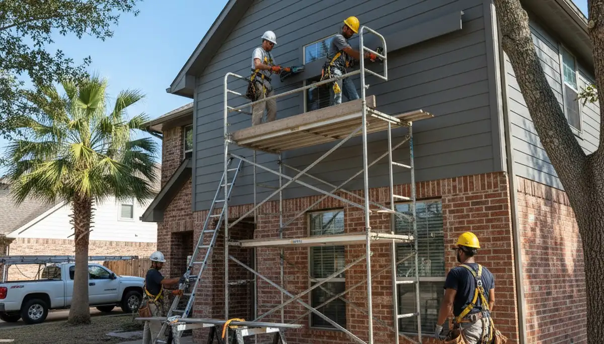 Houston, TX siding contractor for home exterior siding installation and replacement