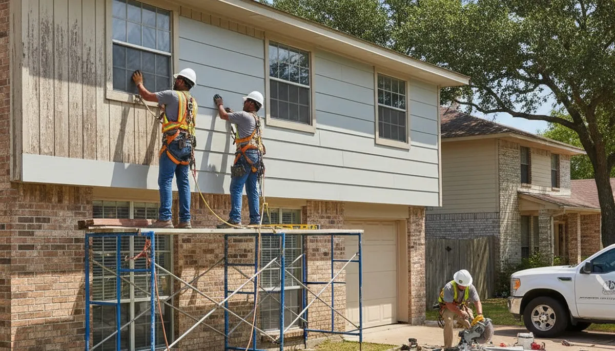 Houston, TX siding contractor for exterior home siding installation and replacement