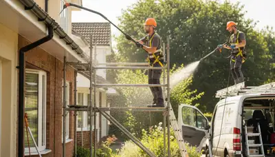 Houston, TX gutter cleaning service by FX Remodeling & Exteriors protecting homes from overflow and moisture