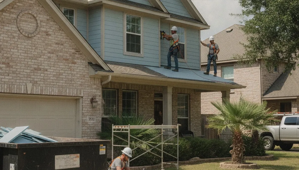 Houston, TX siding installation by local siding contractors for homes and businesses