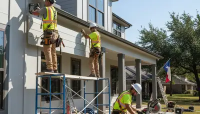 Houston, TX siding contractor offering expert exterior siding installation and replacement for homes