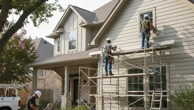 Siding installation service in Houston, TX for residential and commercial exteriors