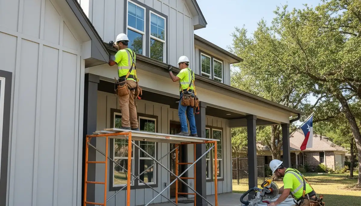 Siding installation services in Houston, TX for residential and commercial exterior projects