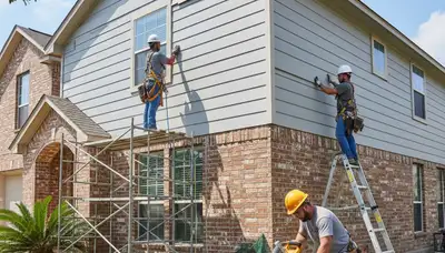 Siding contractor serving Houston, TX for exterior siding installation and replacement