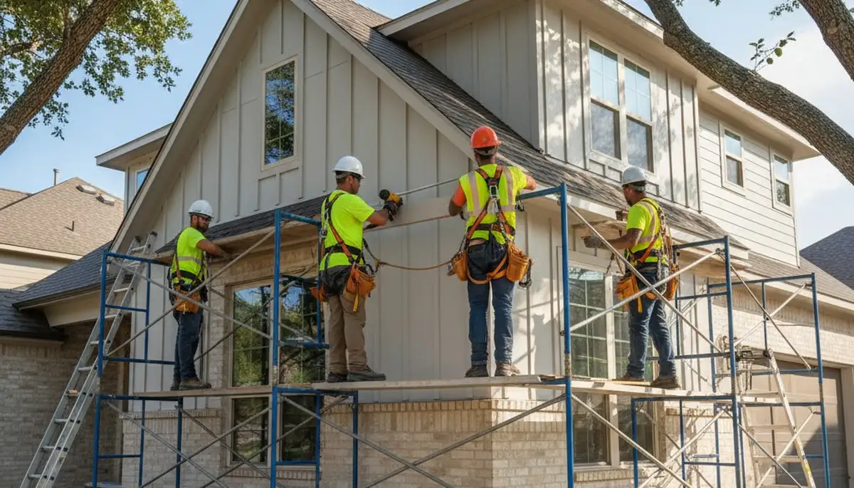 Houston, TX siding contractor for residential siding installation and replacement