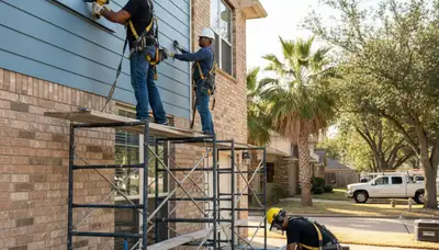 Houston TX siding contractor for residential exterior siding installation and replacement