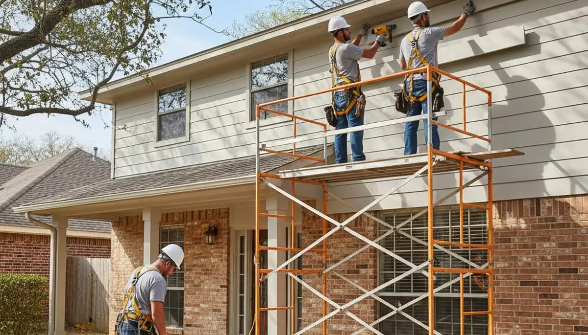 Houston, TX siding contractor for residential exterior siding installation and replacement
