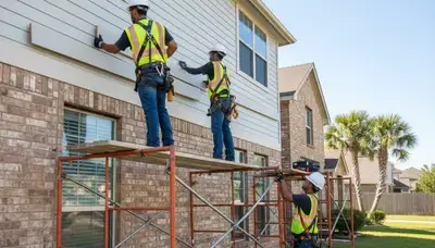 Houston, TX siding contractor serving homes with durable exterior siding installation and replacement