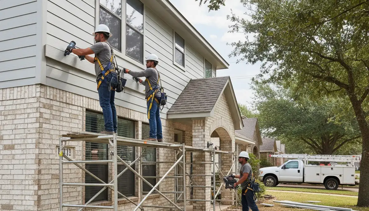 Houston, TX siding installation for homes and businesses by local siding contractors