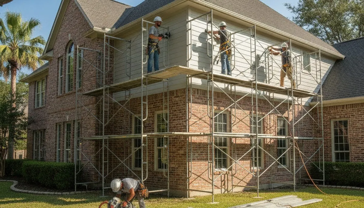 Houston, TX siding contractor for residential and commercial exterior siding installation and repair