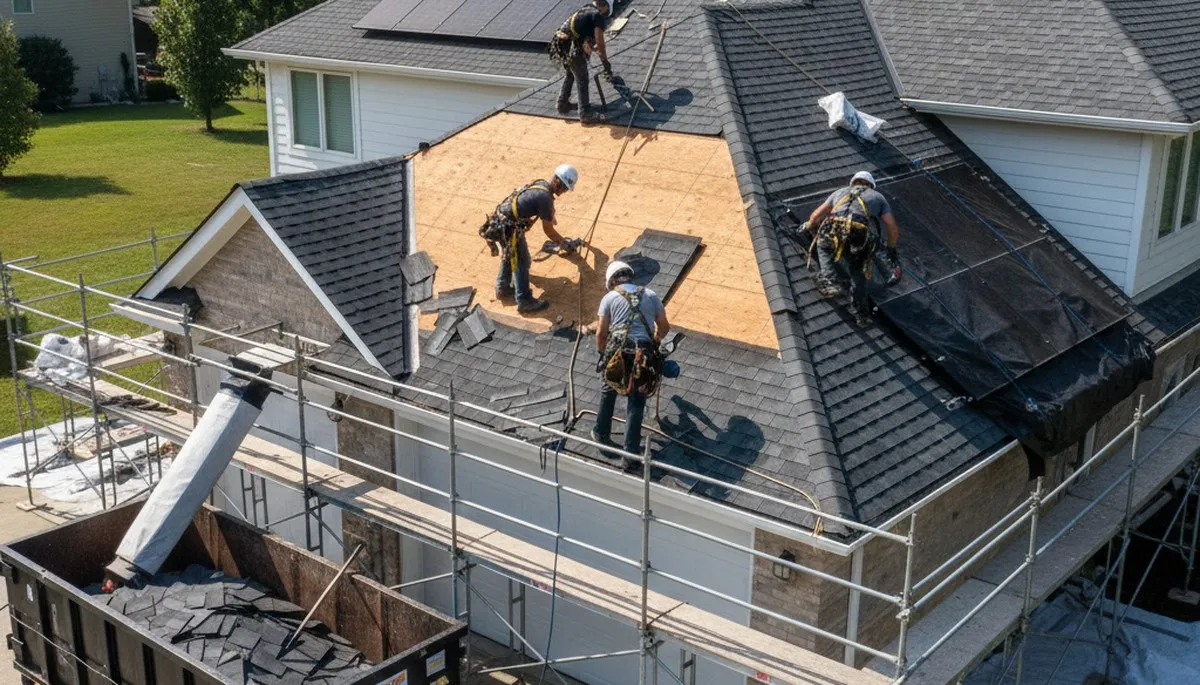 Houston, TX siding and roof replacement by FX Remodeling & Exteriors for storm-damaged homes