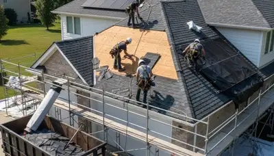 Houston, TX siding and roof replacement by FX Remodeling & Exteriors for storm-damaged homes
