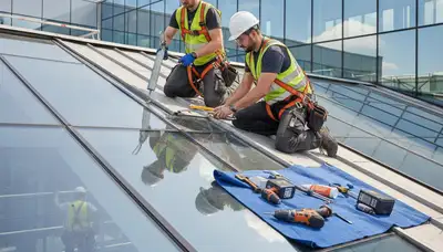 Houston skylight repair service in Houston, TX for leaks, cracked glass, and seal replacement