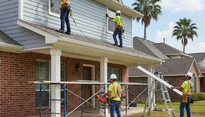 Houston, TX siding contractor for residential exterior siding installation and replacement