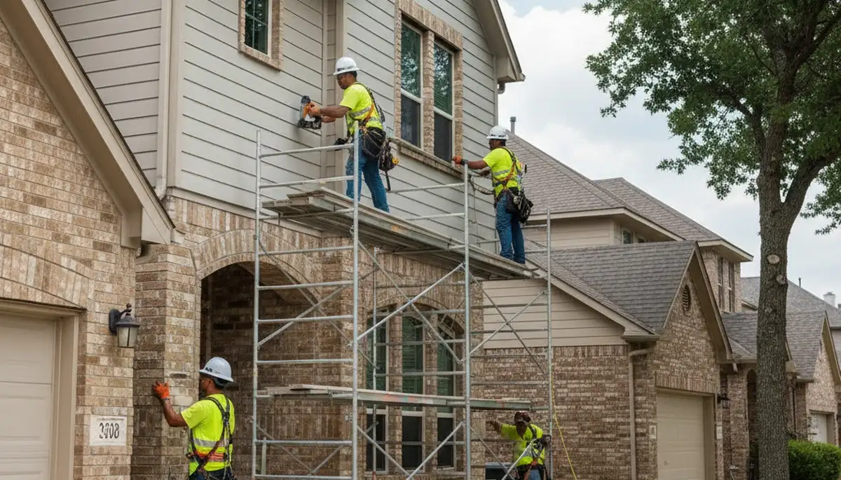 Houston, TX siding installation by a professional siding contractor for local homes