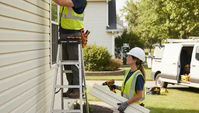 Houston, TX vinyl siding repair for cracked and storm-damaged siding by FX Remodeling & Exteriors